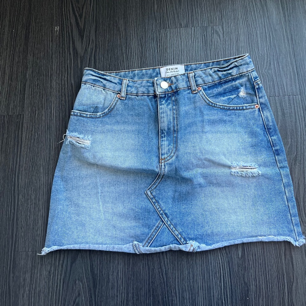 Denim Jean Skirt